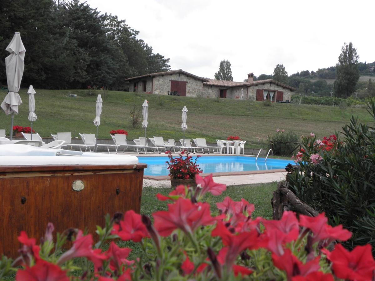 Aurora Villa Gubbio Kültér fotó