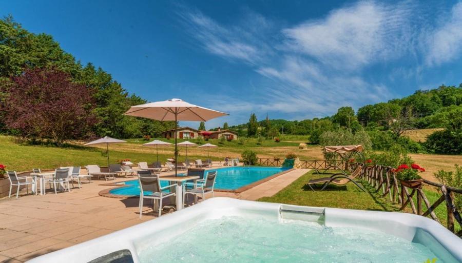 Aurora Villa Gubbio Kültér fotó